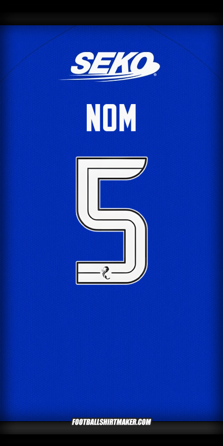 Maillot Rangers FC 2024/2025 -  nom - 5