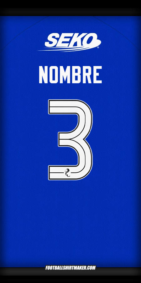 Jersey Rangers FC 2024/2025 -  nombre - 3