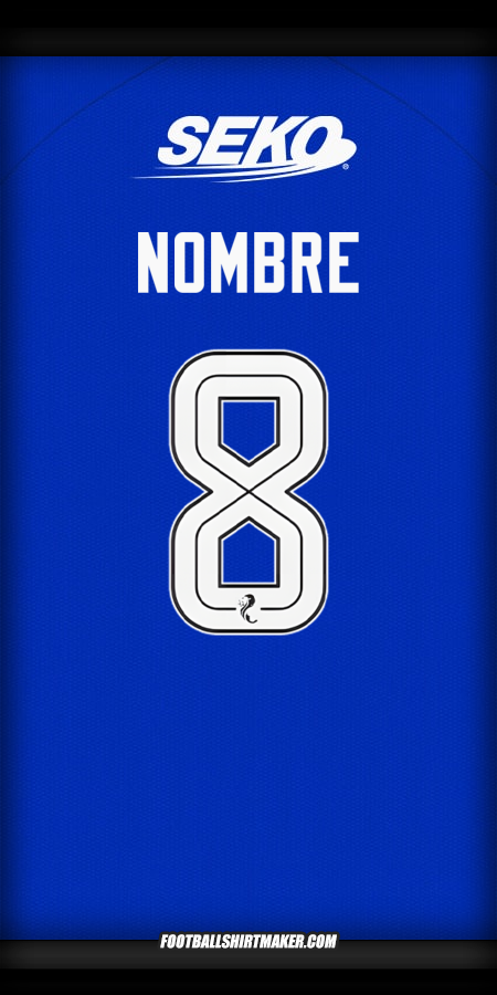 Jersey Rangers FC 2024/2025 -  nombre - 8