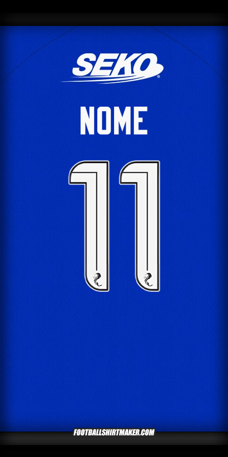 Maglia Rangers FC 2024/2025 -  nome - 11