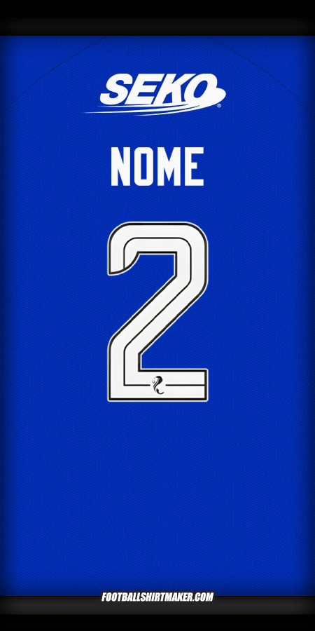 Maglia Rangers FC 2024/2025 -  nome - 2
