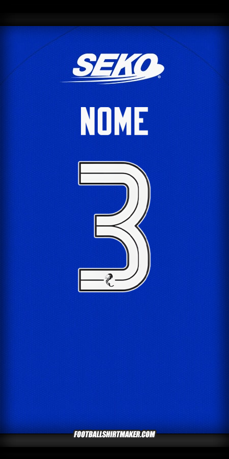 Camisa Rangers FC 2024/2025 -  nome - 3
