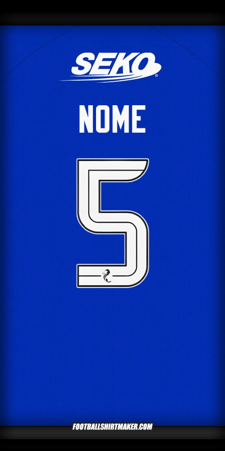Maglia Rangers FC 2024/2025 -  nome - 5