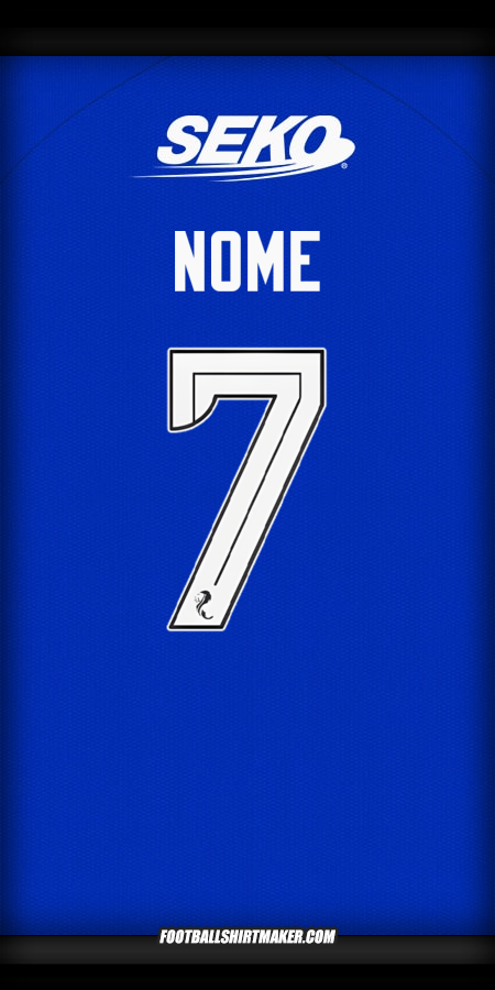 Maglia Rangers FC 2024/2025 -  nome - 7