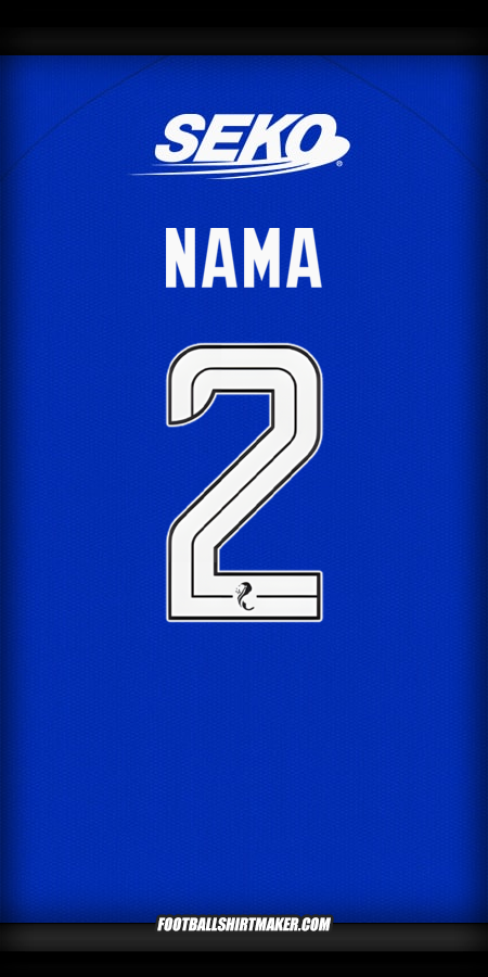 Jersey Rangers FC 2024/2025 -  nama - 2