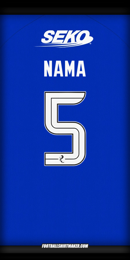 Jersey Rangers FC 2024/2025 -  nama - 5