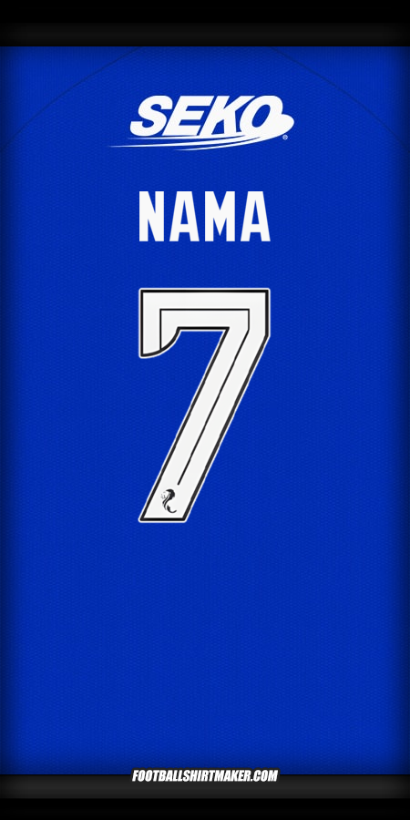 Jersey Rangers FC 2024/2025 -  nama - 7