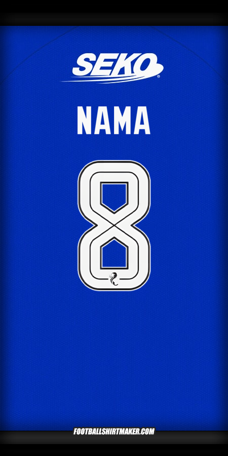 Jersey Rangers FC 2024/2025 -  nama - 8