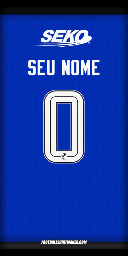 Camisa Rangers FC 2024/2025 -  seu nome - 0