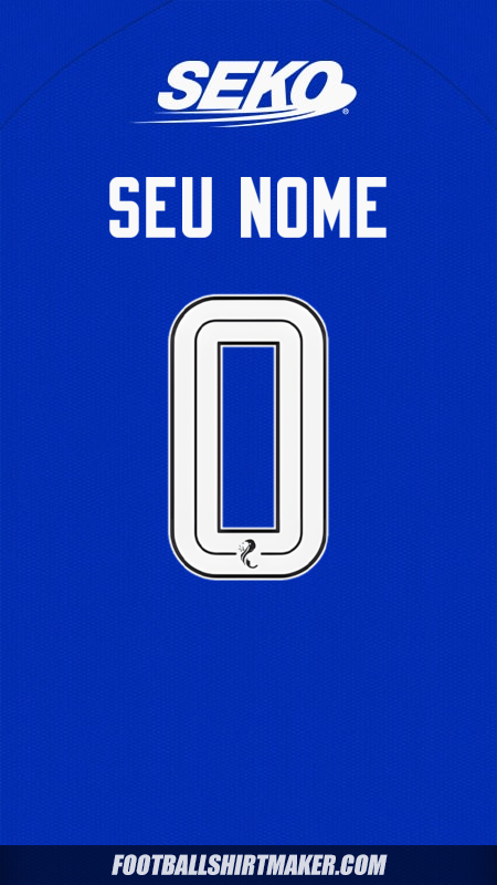 Camisa Rangers FC 2024/2025 -  seu nome - 0