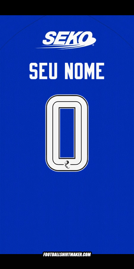 Camisa Rangers FC 2024/2025 -  seu nome - 0