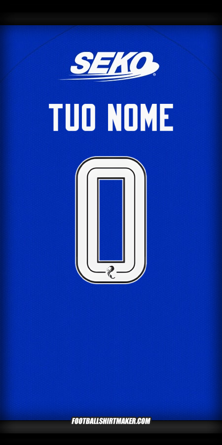 Maglia Rangers FC 2024/2025 -  tuo nome - 0