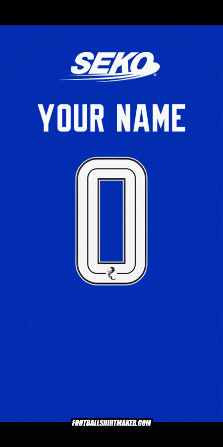 Jersey Rangers FC 2024/2025 -  your name - 0