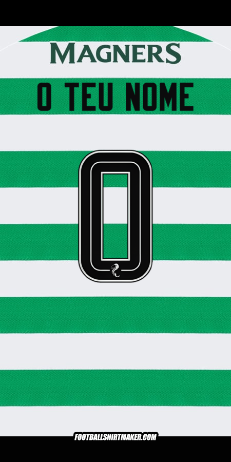 Camisola Celtic FC 2024/2025 -  o teu nome - 0