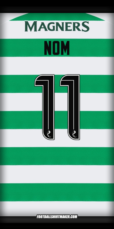 Maillot Celtic FC 2024/2025 -  nom - 11