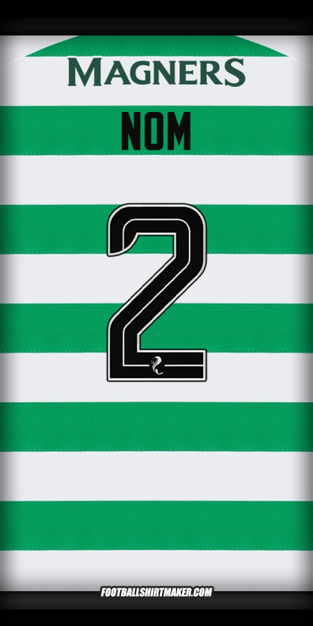 Maillot Celtic FC 2024/2025 -  nom - 2