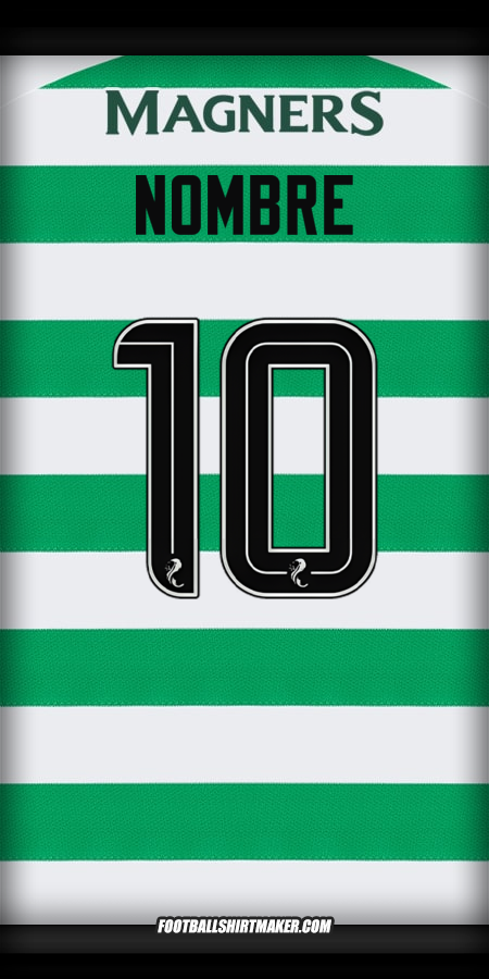 Camiseta Celtic FC 2024/2025 -  nombre - 10