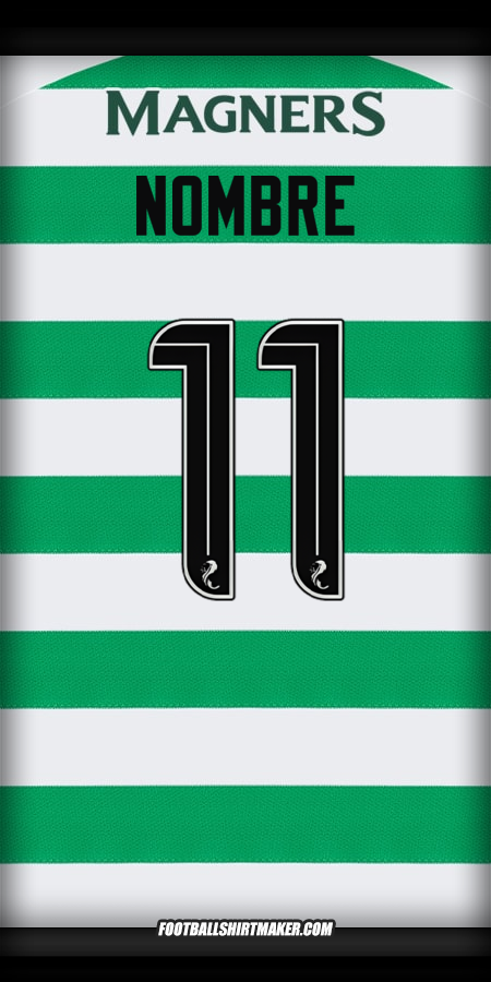 Jersey Celtic FC 2024/2025 -  nombre - 11