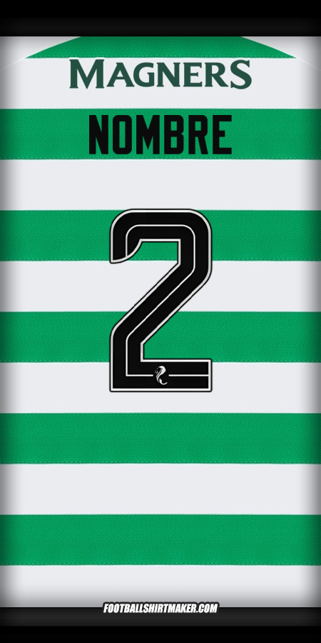 Jersey Celtic FC 2024/2025 -  nombre - 2