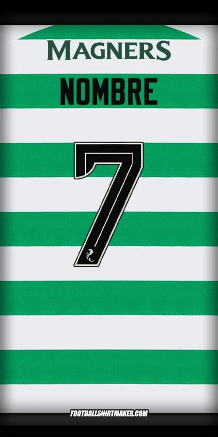 Jersey Celtic FC 2024/2025 -  nombre - 7