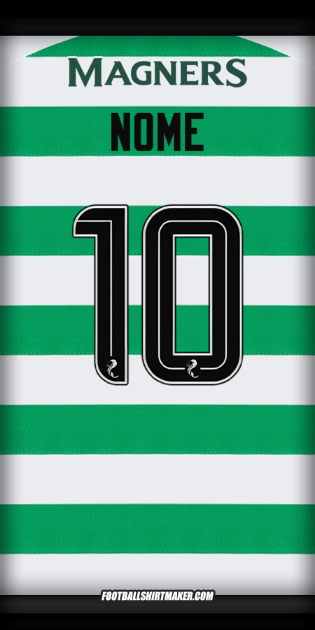 Camisola Celtic FC 2024/2025 -  nome - 10