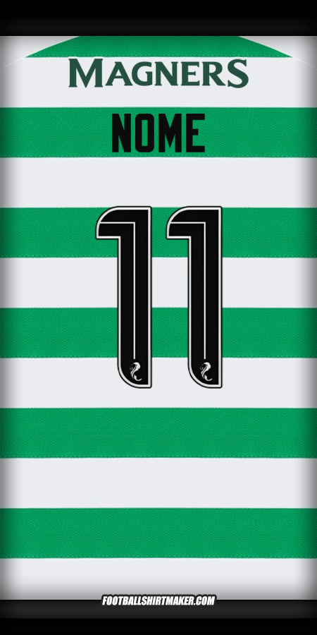 Camisa Celtic FC 2024/2025 -  nome - 11