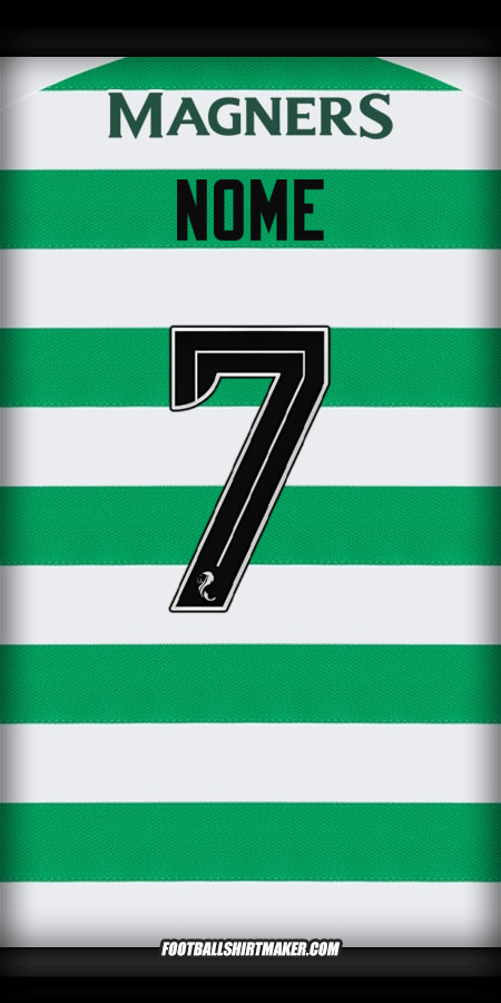 Camisa Celtic FC 2024/2025 -  nome - 7
