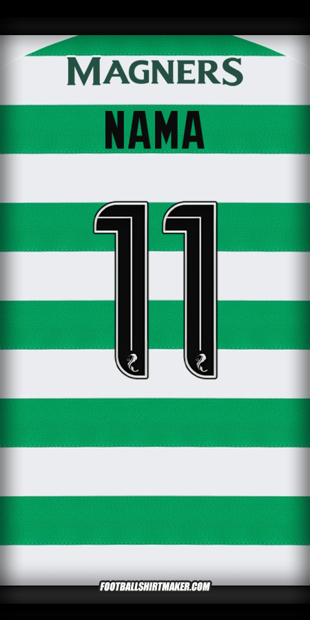 Jersey Celtic FC 2024/2025 -  nama - 11