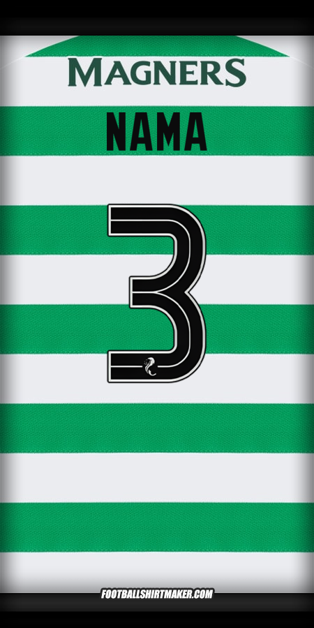 Jersey Celtic FC 2024/2025 -  nama - 3