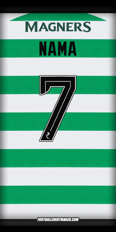 Jersey Celtic FC 2024/2025 -  nama - 7