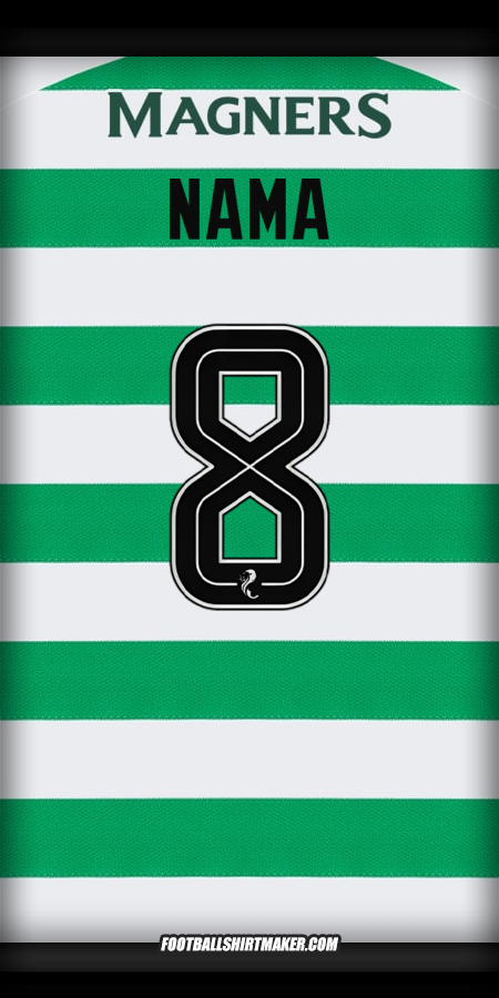 Jersey Celtic FC 2024/2025 -  nama - 8
