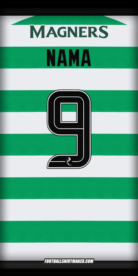 Jersey Celtic FC 2024/2025 -  nama - 9