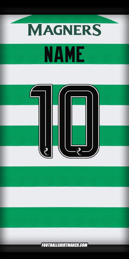 Shirt Celtic FC 2024/2025 -  name - 10