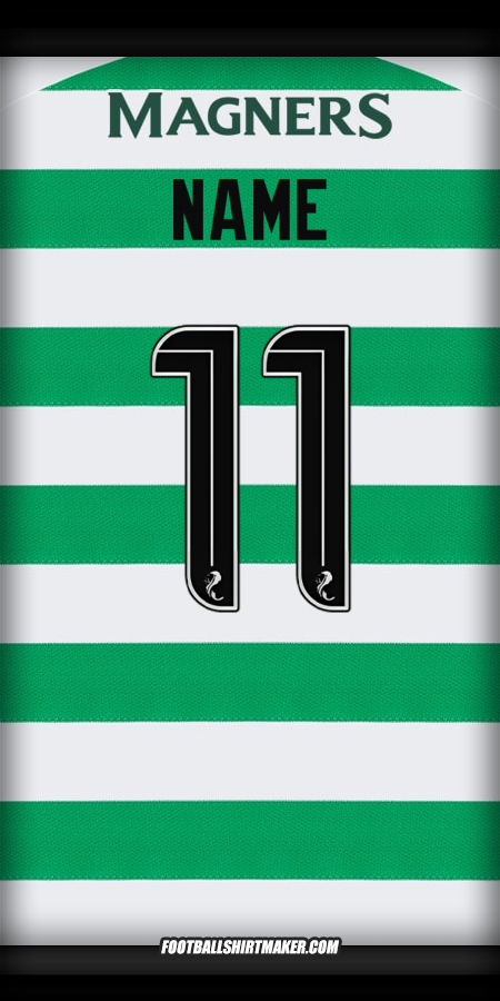 Trikot Celtic FC 2024/2025 -  name - 11