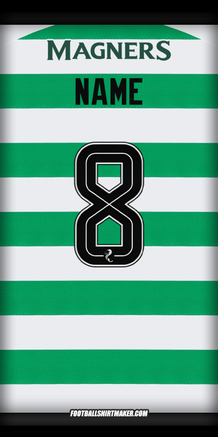 Jersey Celtic FC 2024/2025 -  name - 8
