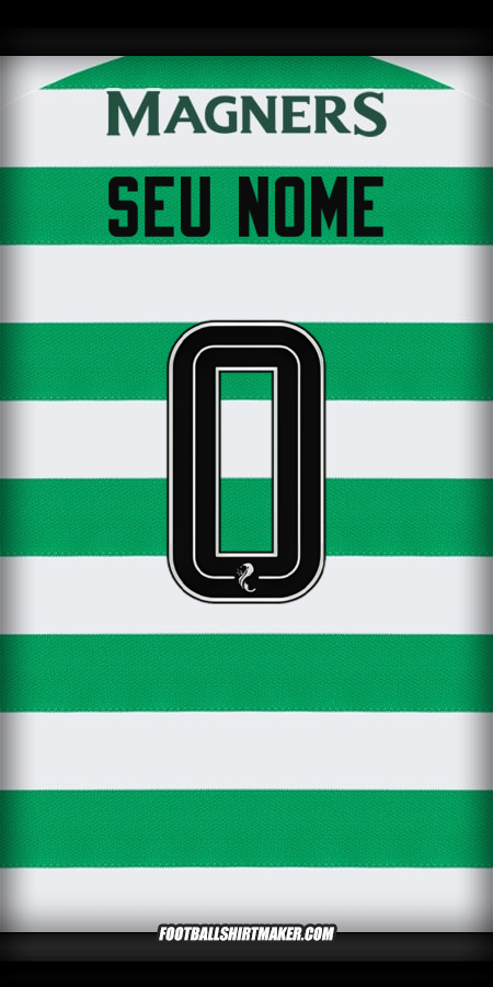 Camisa Celtic FC 2024/2025 -  seu nome - 0