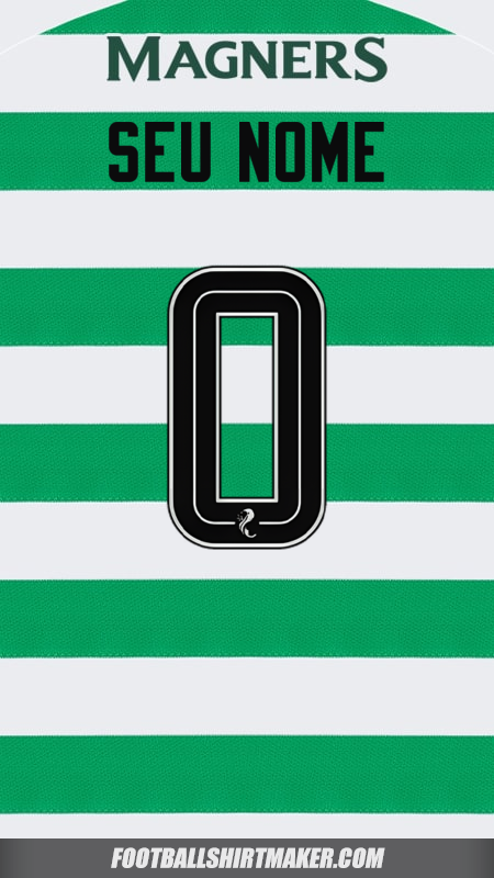 Camisa Celtic FC 2024/2025 -  seu nome - 0