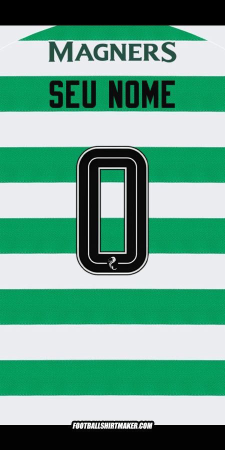 Camisa Celtic FC 2024/2025 -  seu nome - 0