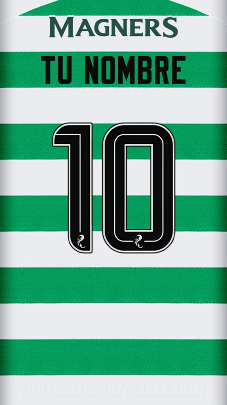 Camiseta Celtic FC 2024/2025 número 10 tu nombre