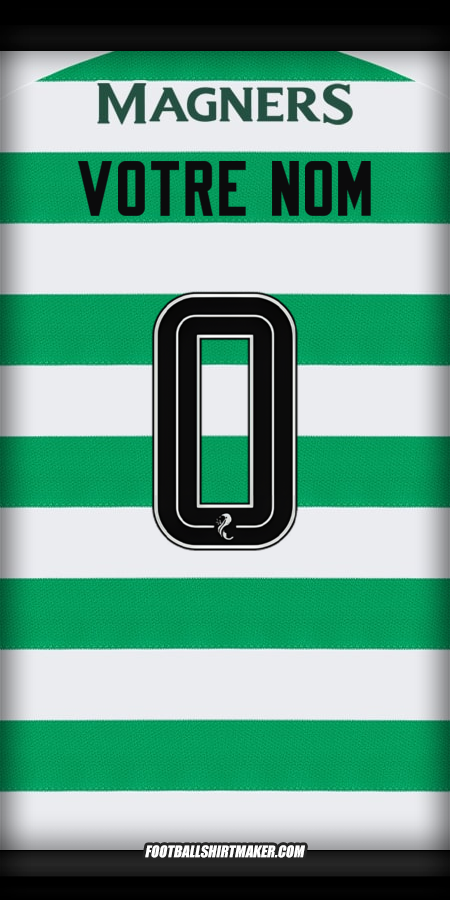 Maillot Celtic FC 2024/2025 -  votre nom - 0