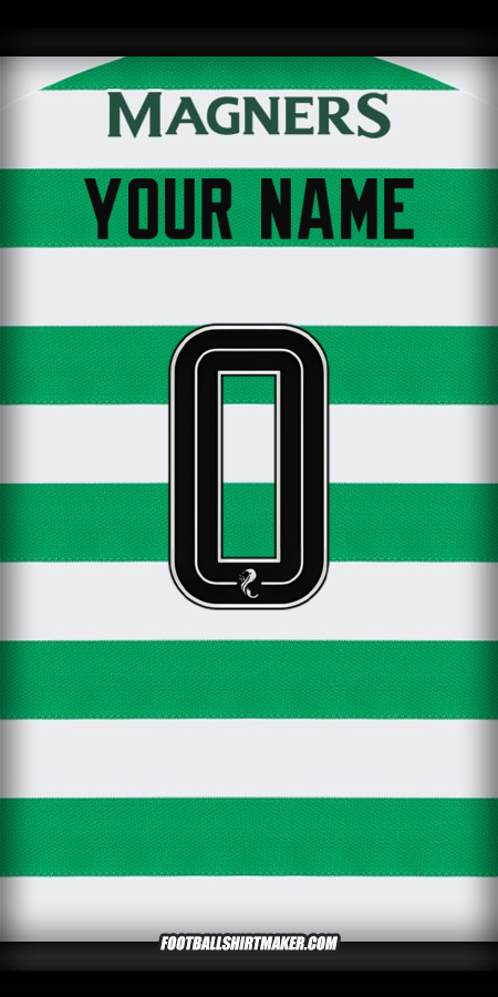 Jersey Celtic FC 2024/2025 -  your name - 0