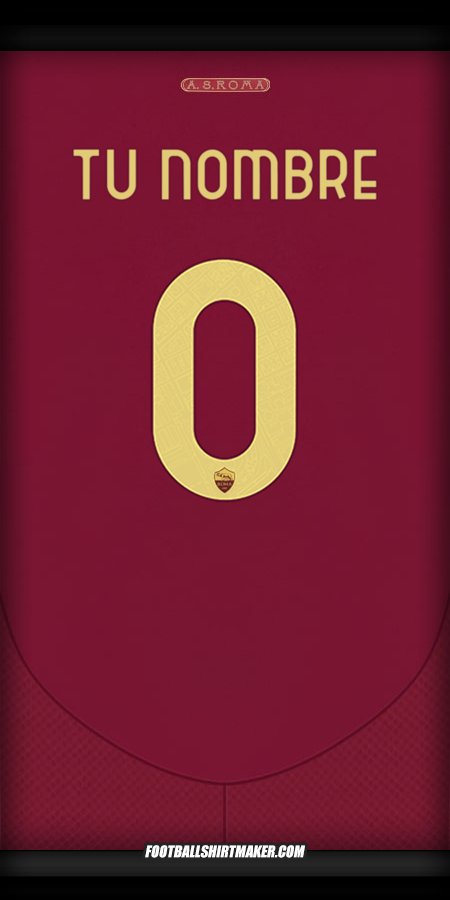 Jersey AS Roma 2024/2025 Cup -  tu nombre - 0