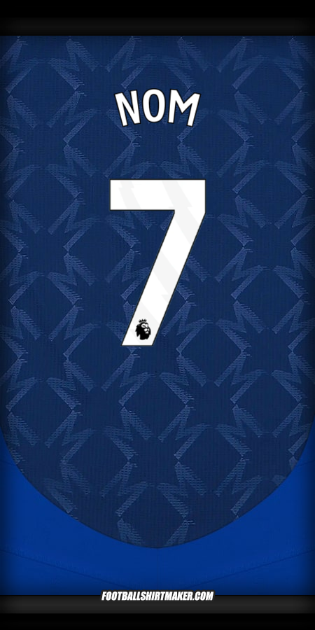 Maillot Manchester United 2024/2025 Extérieur -  nom - 7