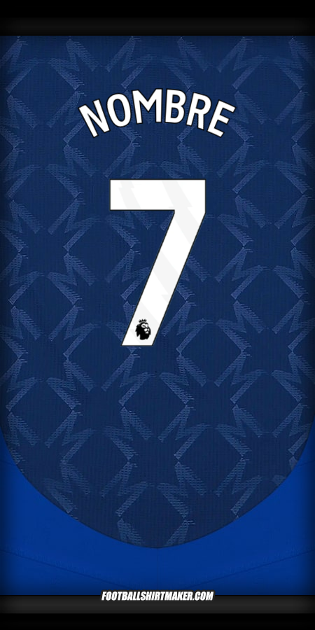 Jersey Manchester United 2024/2025 Visita -  nombre - 7