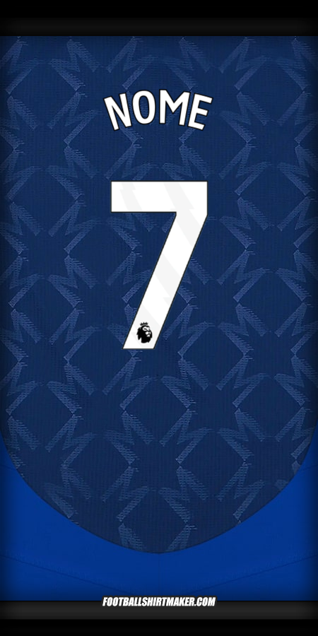 Maglia Manchester United 2024/2025 Seconda -  nome - 7