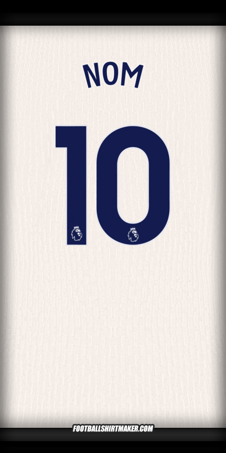 Maillot Chelsea 2024/2025 Extérieur -  nom - 10