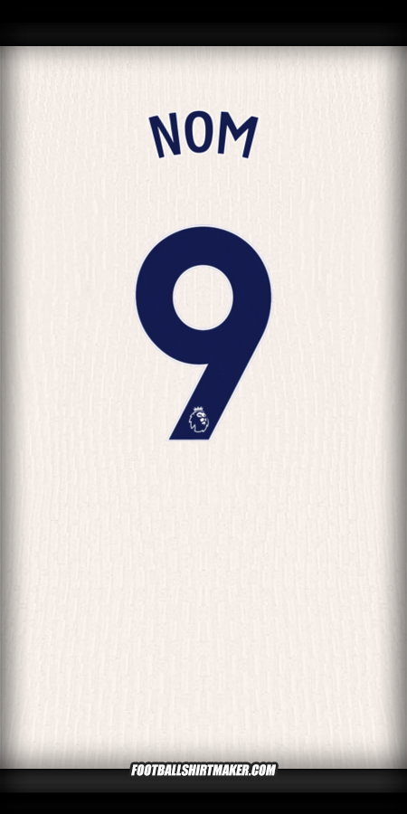Maillot Chelsea 2024/2025 Extérieur -  nom - 9