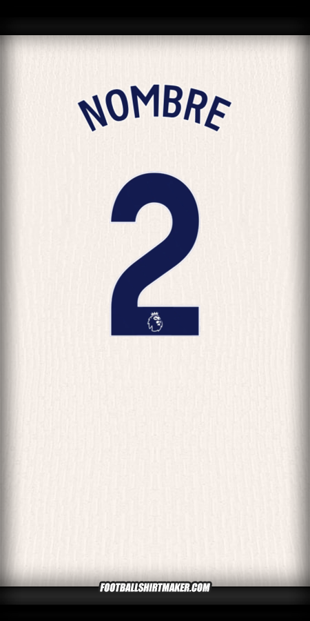 Jersey Chelsea 2024/2025 Visita -  nombre - 2