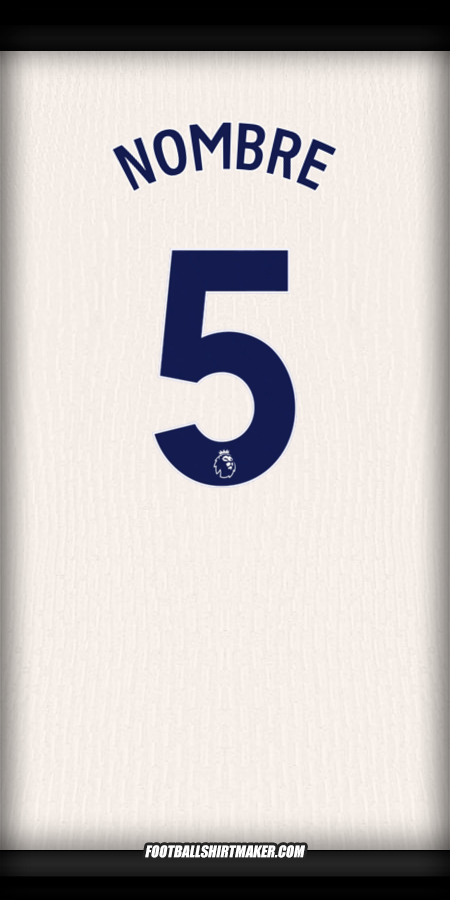 Jersey Chelsea 2024/2025 Visita -  nombre - 5
