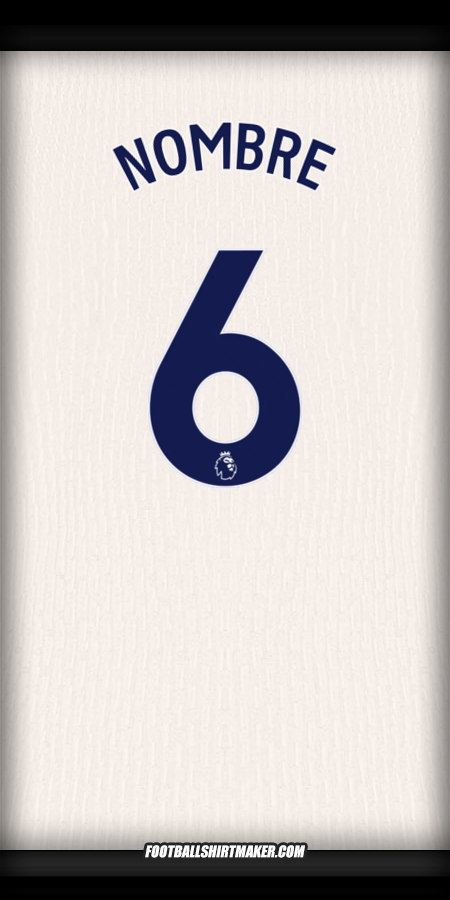Jersey Chelsea 2024/2025 Visita -  nombre - 6